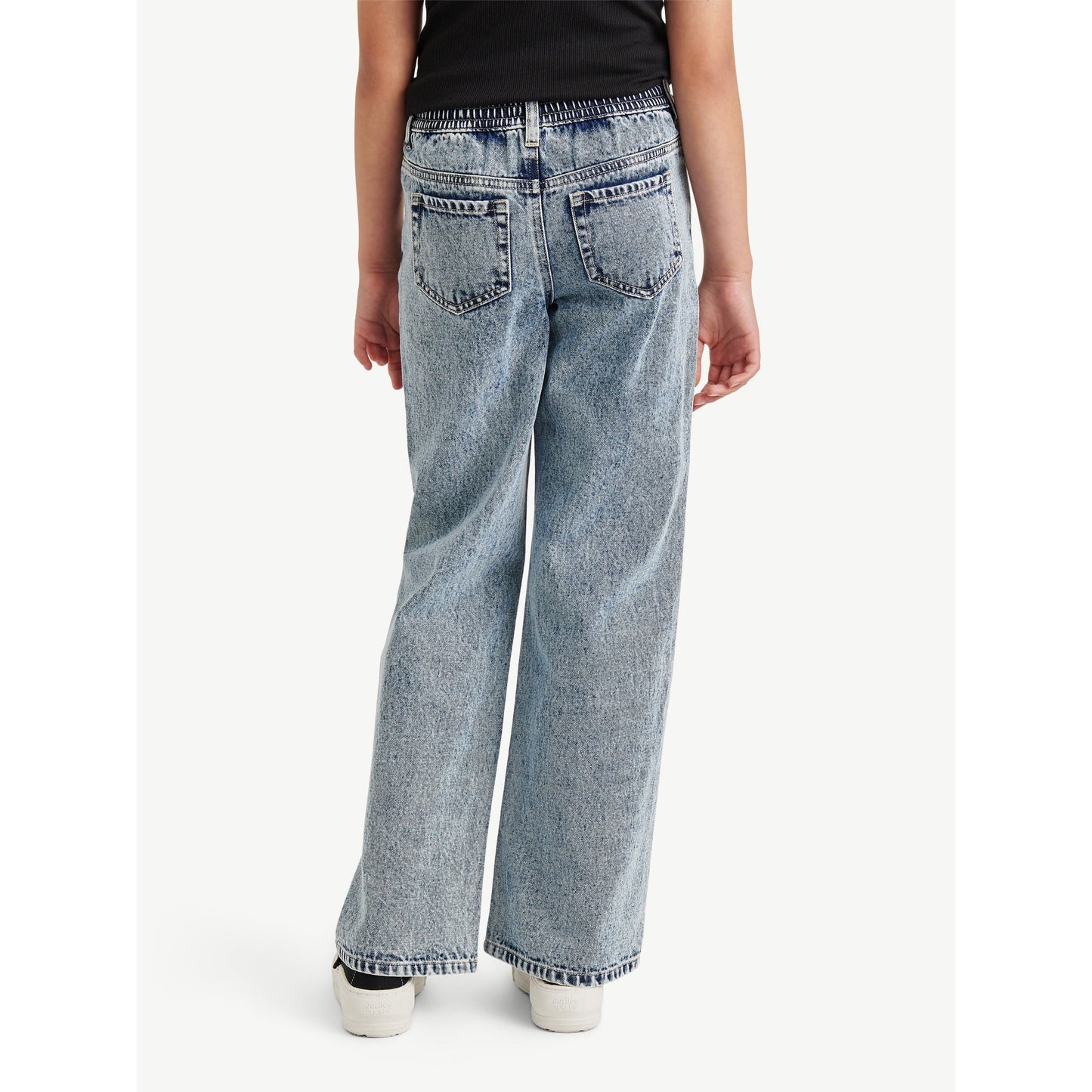 Snoopy Girls Wide Leg Jeans