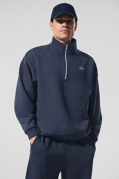 Long Sleeve Quarter Zip Sweatshirt