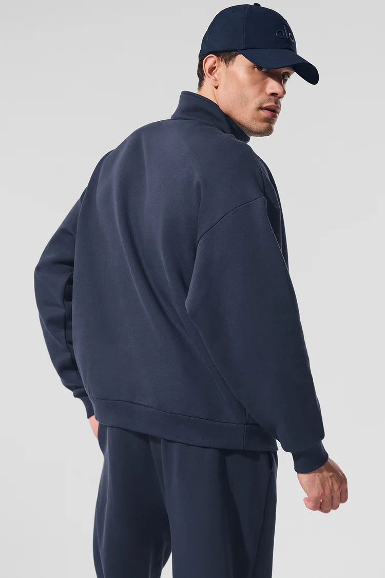 Long Sleeve Quarter Zip Sweatshirt